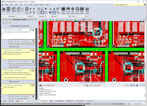 PCB Preflight – Free Viewer software interface